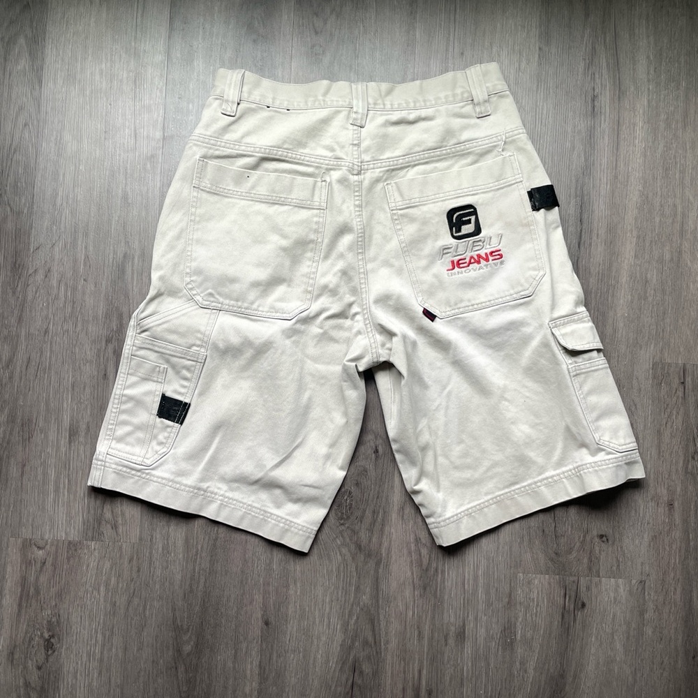 Y2K Fubu Jeans “Innovative” Baggy Cargo Shorts (Sz.34)